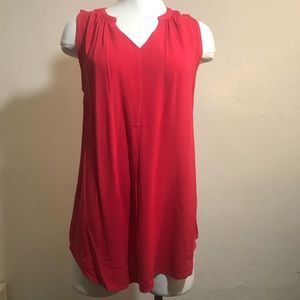 🍀 Universal Thread Women’s split neck tank Red S